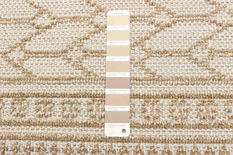 Thandazile Taupe Area Rug - 2'6\" x 12'0\"