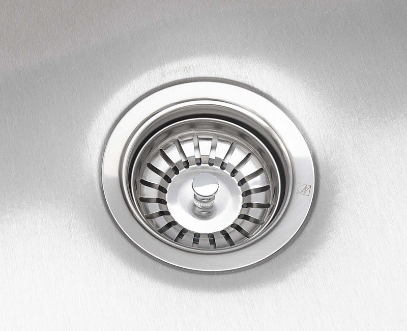 Ancona Tusca Series 33\" 60/40 Dual Mount Kitchen Sink - AN-3342