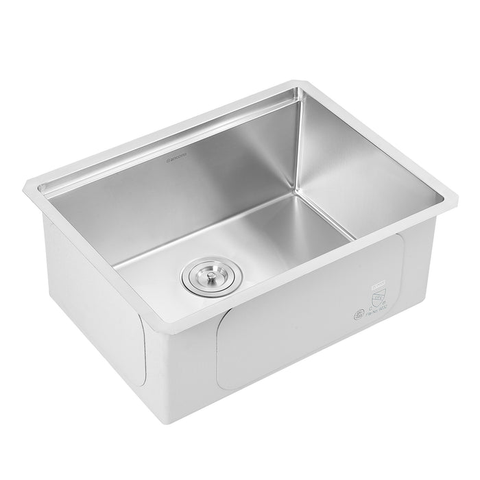 Ancona 25\" Undermount Workstation Kitchen Sink - AN-3370