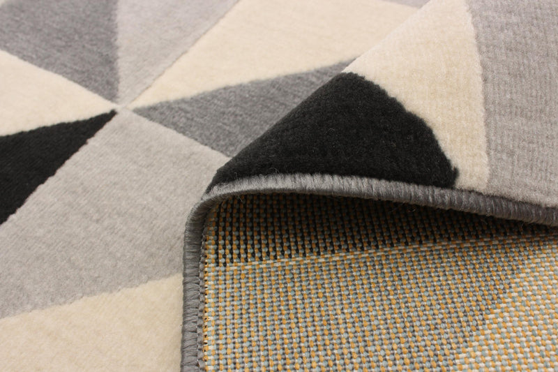 Nuria Black 2'8\" x 4'11\" Area Rug