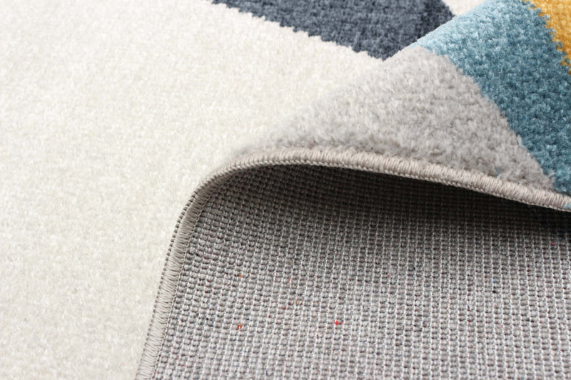 Gemma Multi-Colour Machine Washable Area Rug - 2'6\" x 8'0\"