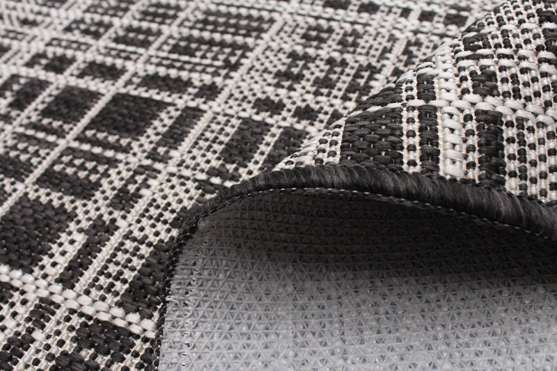 Panthea Black Area Rug - 2'2\" X 6'7\" 