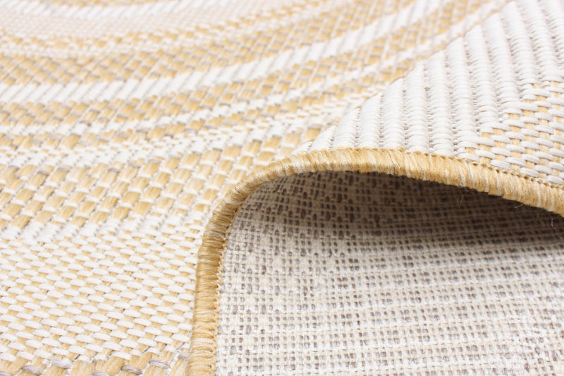 Neisha Modern Gold Rug 5'3\" X 7'3\" Area Rug