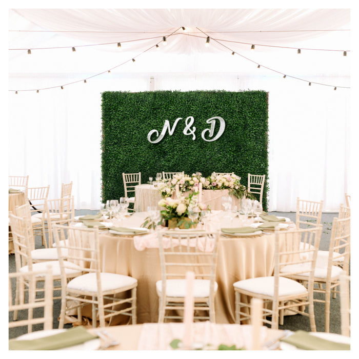 Artificial Cedar 20\"x 20\" Foliage Panel 4 Pieces