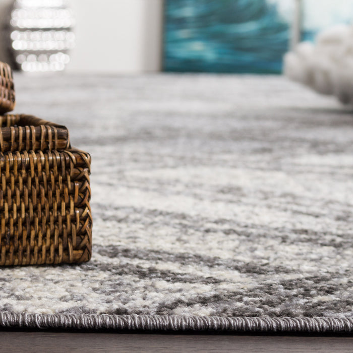 Saveh Brk Lat Grey 3x5 Area Rug