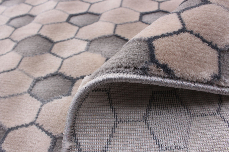 Ranger Taupe/grey Rug 6'7\" X 9'6\" Area Rug