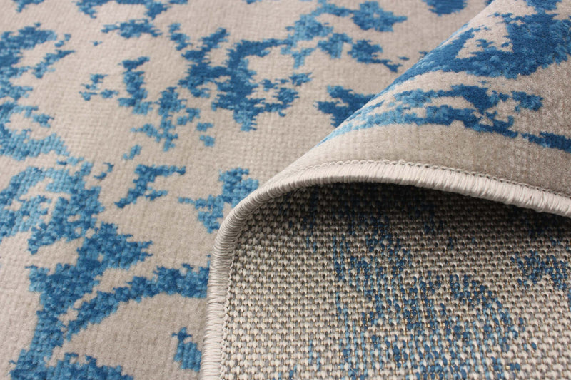 Corinne Blue 5'3\" x 7'7\" Area Rug