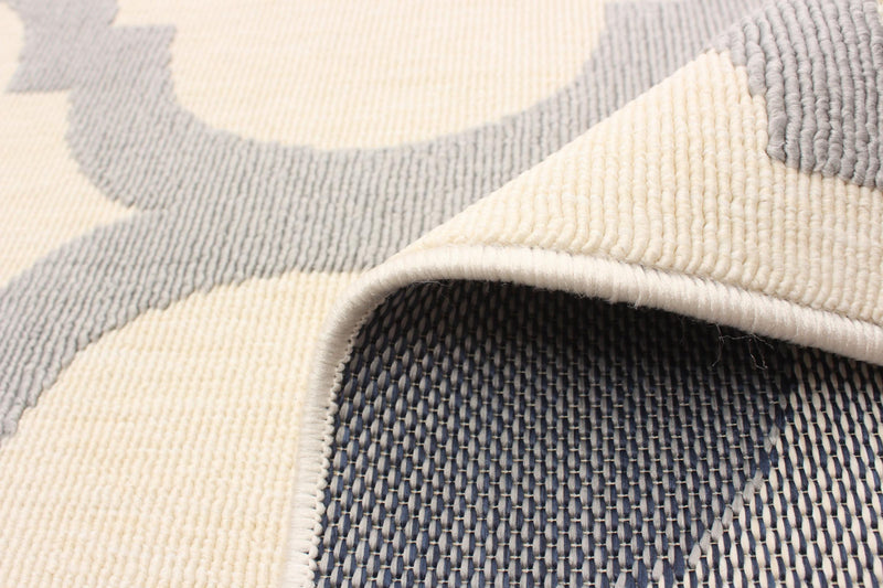 Sophie Light Grey Area Rug - 3'11\" x 5'7\"