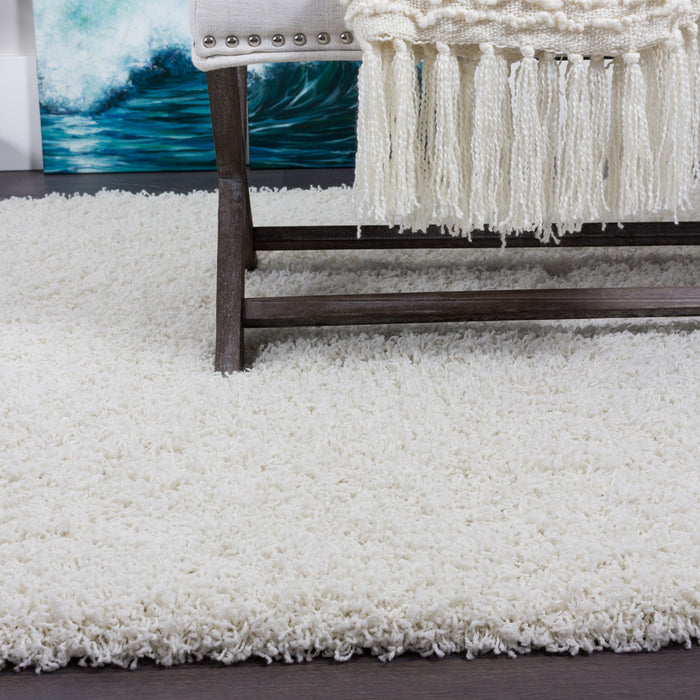 Victoria Cream Shag 3 x 5 Area Rug