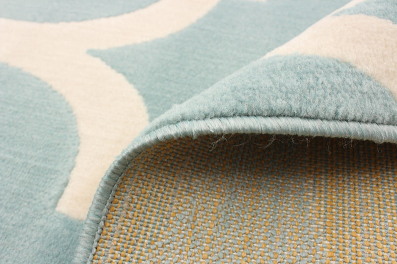 Aliya Aqua 3'11\" x 5'7\" Area Rug