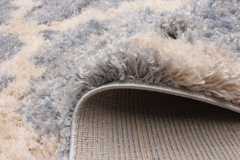 Dimity Grey/Light Blue Area Rug - 7'10\" x 10'2\"