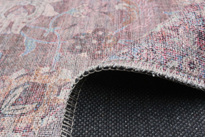 Boann Grey/blue Rug 5'3\" X 8'0\" Area Rug