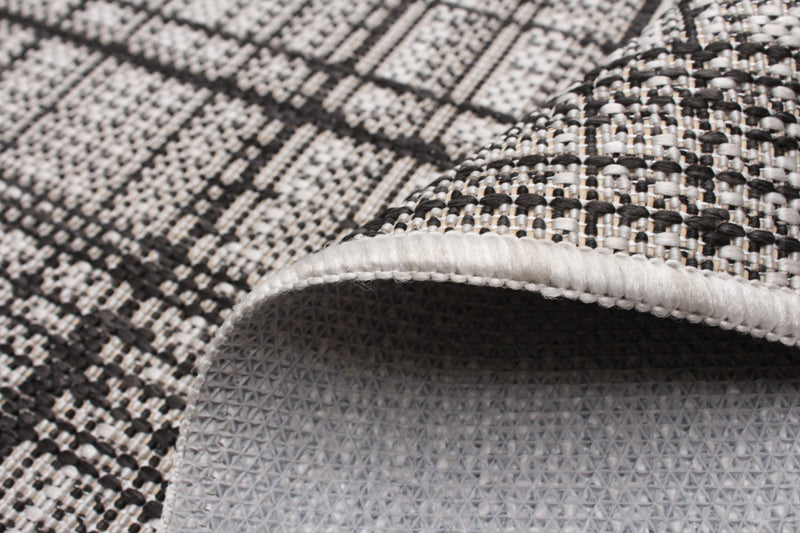 Panthea Grey Area Rug - 2'2\" X 6'7\" 