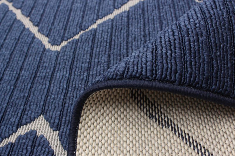 Kimi Blue 4'7\" x 6'7\" Area Rug