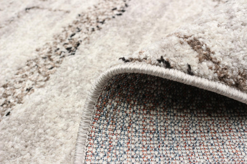 Vera Aztec Ivory/Grey Area Rug - 5'2\" x 7'5\"