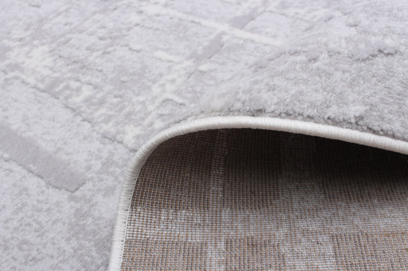 Jewel Light Grey Area Rug - 3'11\" X 5'7\" 