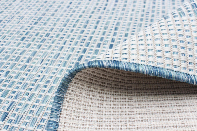 Neisha Classic Blue Rug 6'7\" X 9'6\" Area Rug