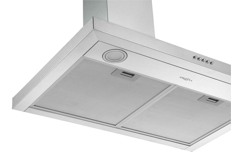 Ancona 30\" Convertible Wall-Mounted Pyramid Range Hood - AN-1158