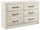 ["Abby Bedroom 6-Drawer Dresser, 58.7##PACKAGEDETAILSquot;W x 36.42##PACKAGEDETAILSquot;H - White"]