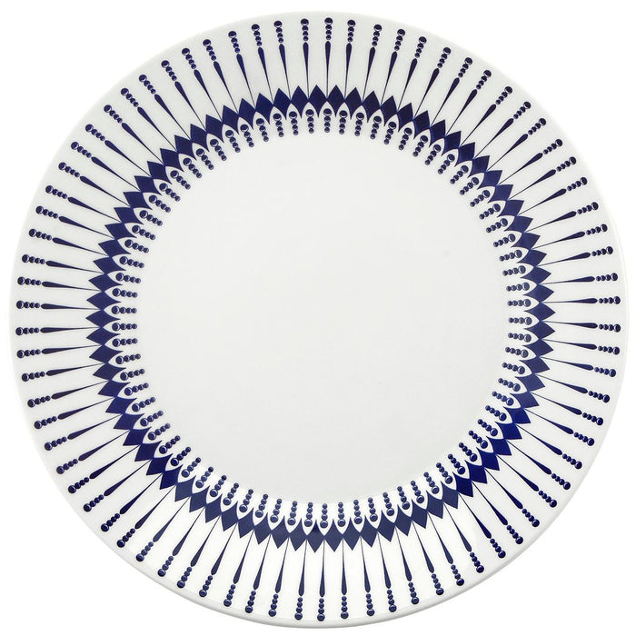 Actual 16-Piece Dinnerware Set - Blue Ivory 