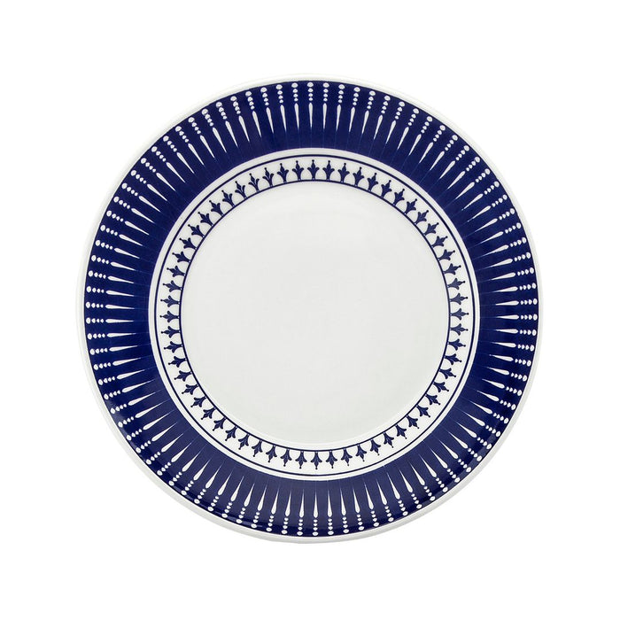 Actual 16-Piece Dinnerware Set - Blue Ivory 