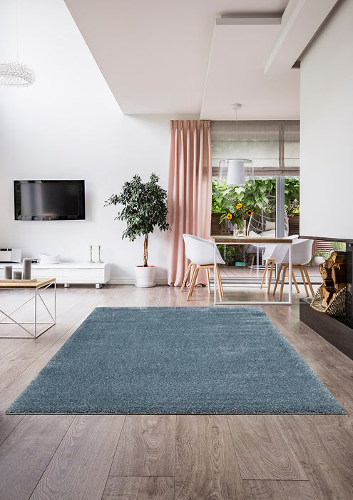 Ankara Blue Area Rug - 6'7\" x 9'