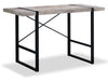 Avery 49\" Reclaimed Wood Look Office Desk - Taupe