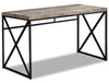 Brady 47.25\" Reclaimed Wood Look Office Desk - Taupe