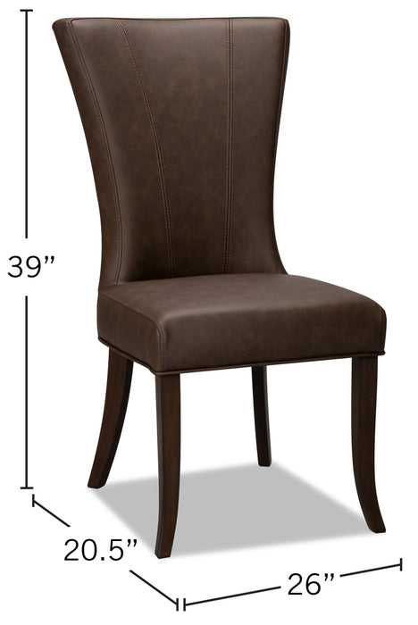 Bree Dining Chair, Set of 2 – Brown