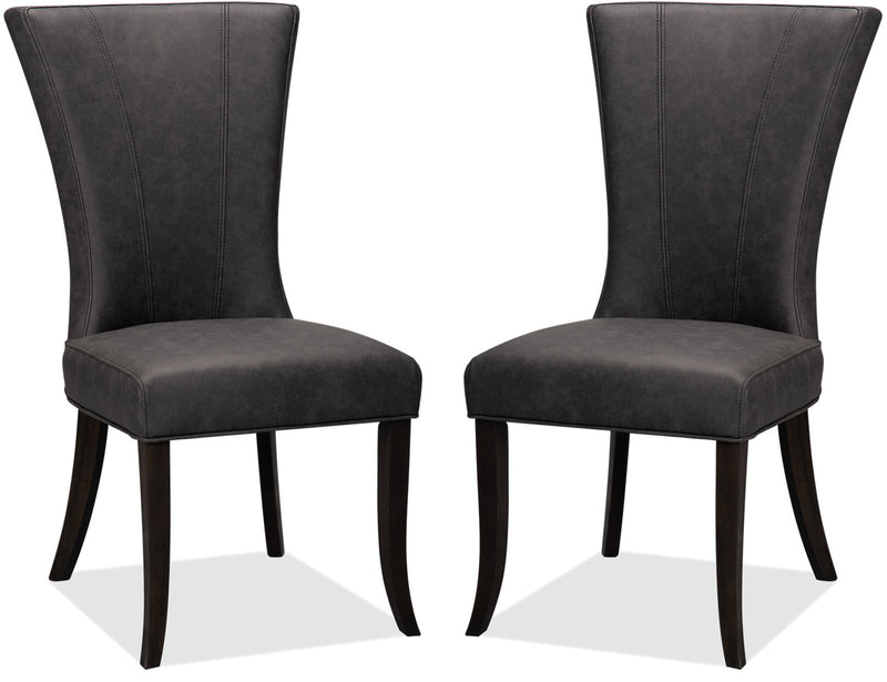 Bree Dining Chair, Set of 2 – Grey
