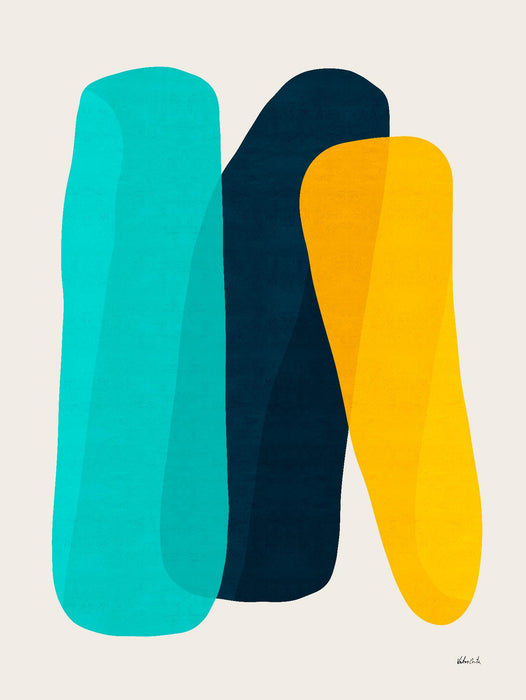 \"Abstract V\" Giant Art 72x54 Wall Art
