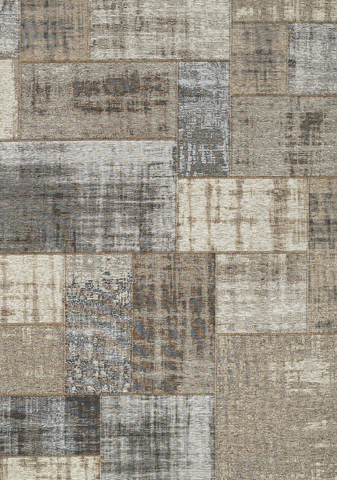 Cathedral Patchwork Area Rug - 5' 3\" x 7' 7\"