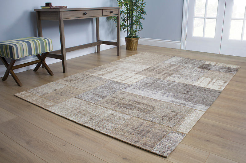 Cathedral Patchwork Area Rug - 5' 3\" x 7' 7\"