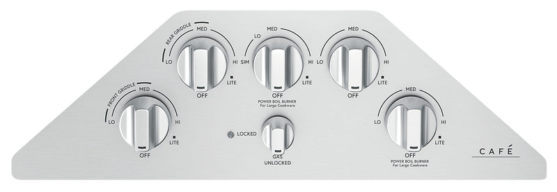 Cafe 36\" 5-Element Gas Cooktop - Stainless - CGP95362MS1