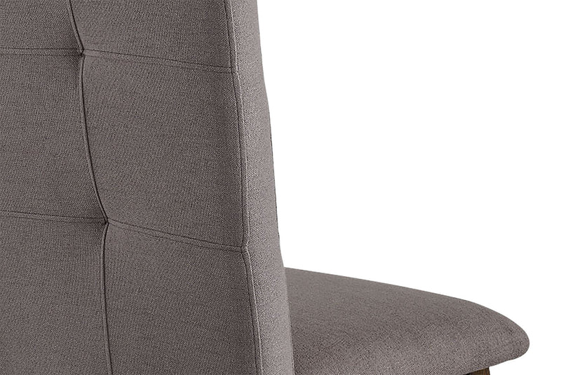 Chelsea 5pc Dining Set with Table & 4 Brown Chairs, 60\"W - Walnut Brown