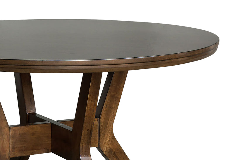 Chelsea Dining Table, 48\"W Round - Walnut Brown