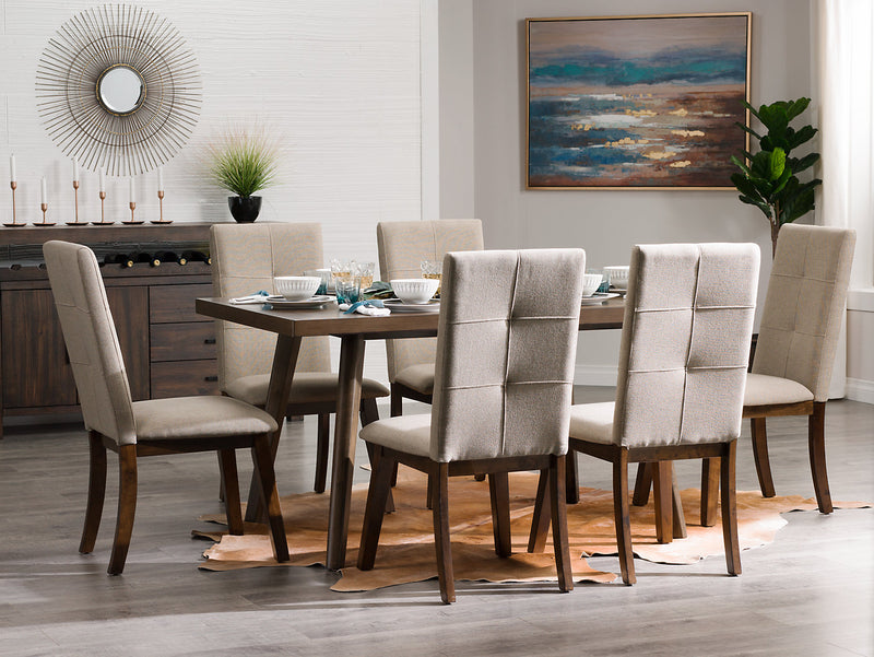 Chelsea Dining Table, 60\"W - Walnut Brown