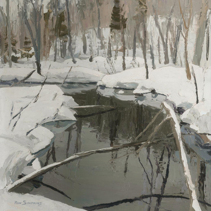 \"In The Deep Woods\" Giant Art 54x54 Wall Art