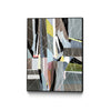 \"Oceanrain\" Canvas Framed Black 30x40 Wall Art