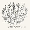 \"L'arbre Platane\" Giant Art 54x54 Wall Art