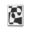 \"Forms Of Art Iv\" Canvas Framed Black 30x40 Wall Art