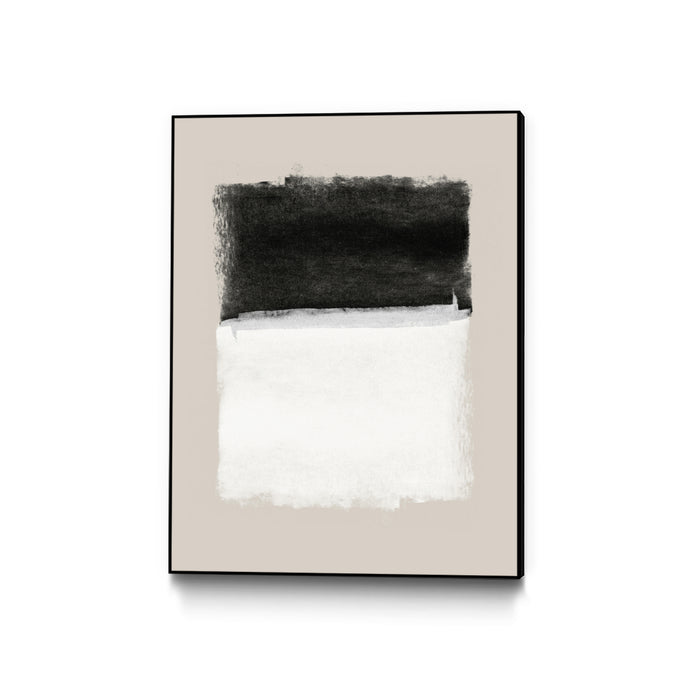 \"Inspiration\" Canvas Framed Black 30x40 Wall Art
