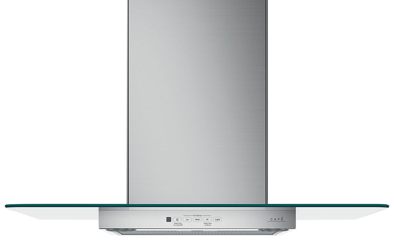 Café 30\" Wall-Mount Glass Canopy Range Hood - CVW73012MSS