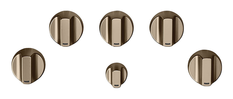 Café 5-Piece Gas Cooktop Brushed Bronze Knobs - CXCG1K0PMBZ