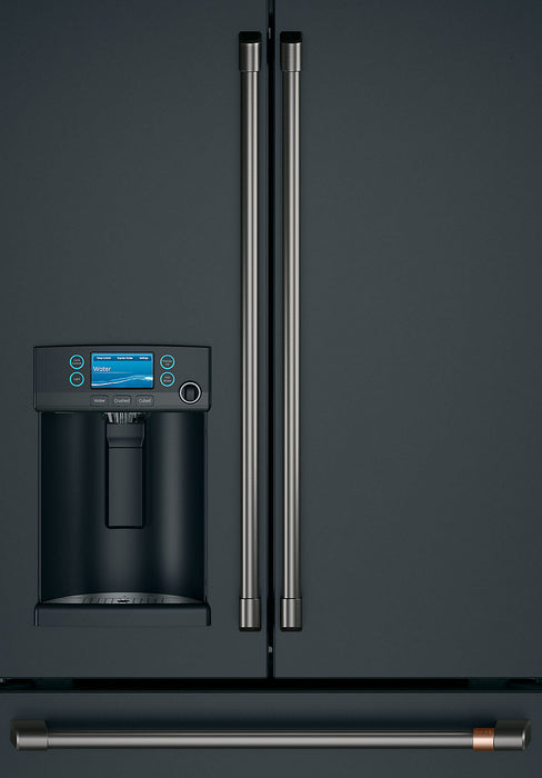 Café French-Door Refrigerator Brushed Black Handles - CXLB3H3PMBT