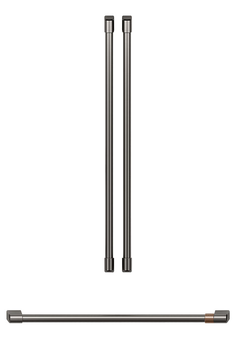 Café French-Door Refrigerator Brushed Black Handles - CXLB3H3PMBT