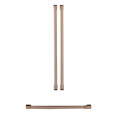 Café French-Door Refrigerator Brushed Copper Handle Set - CXMA3H3PNCU - Accessory Kit in Brushed Copper