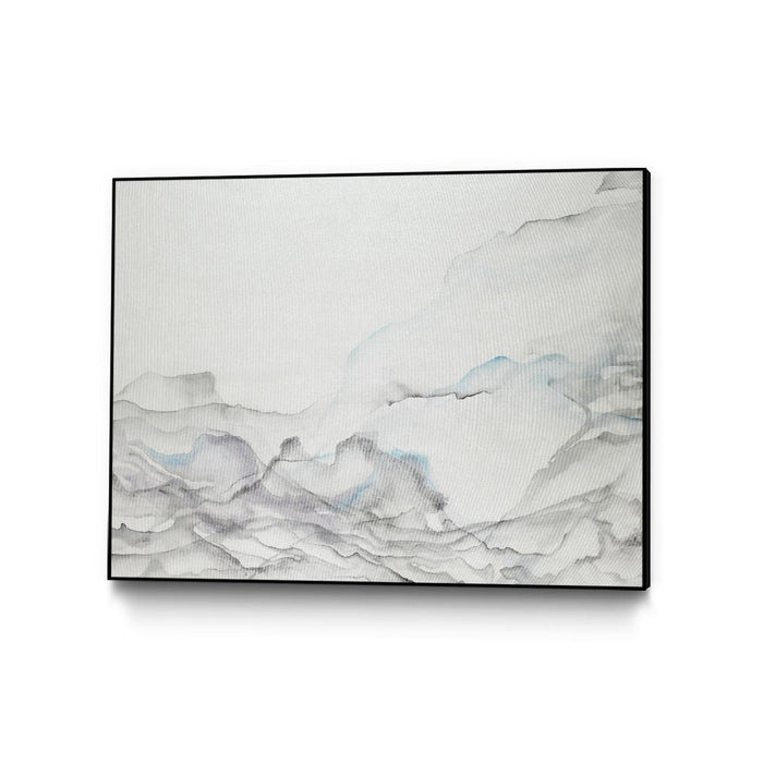 \"Gentle Maturity\" Canvas Framed Black 40x30 Wall Art