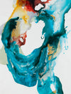 \"Weighted Flow Ii\" Giant Art 72x54 Wall Art