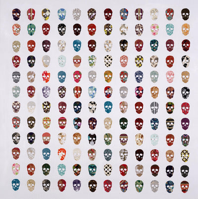 "Gorgeous Crowd" Giant Art 54x54 Wall Art